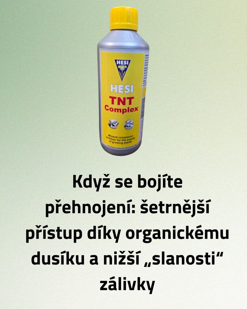 Hesi TNT Complex, pro zelené pokojovky na podporu růstu